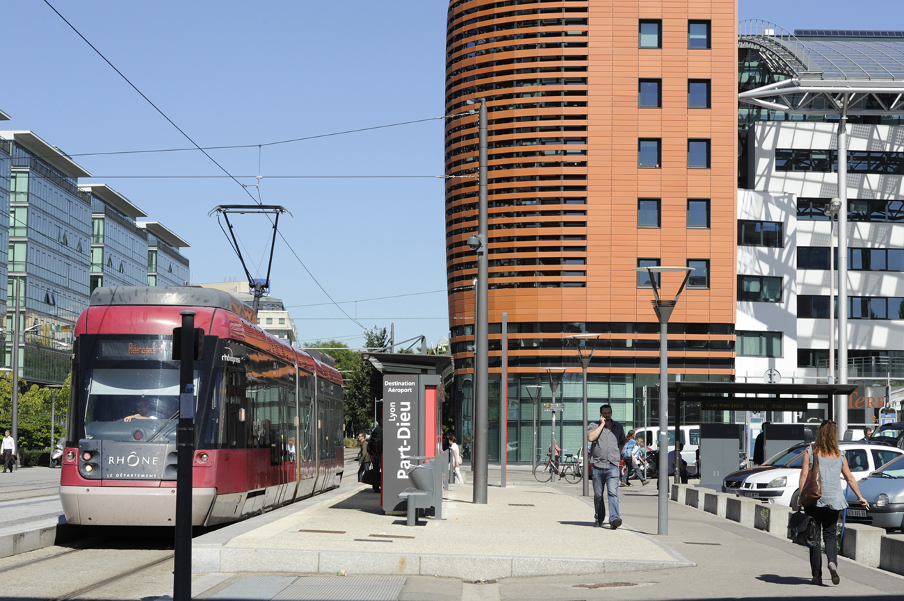 Mât support de L.A.C - Lyon